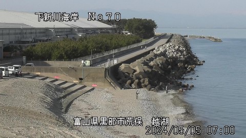 富山県の海ライブカメラ｢22吉田※｣のライブ画像