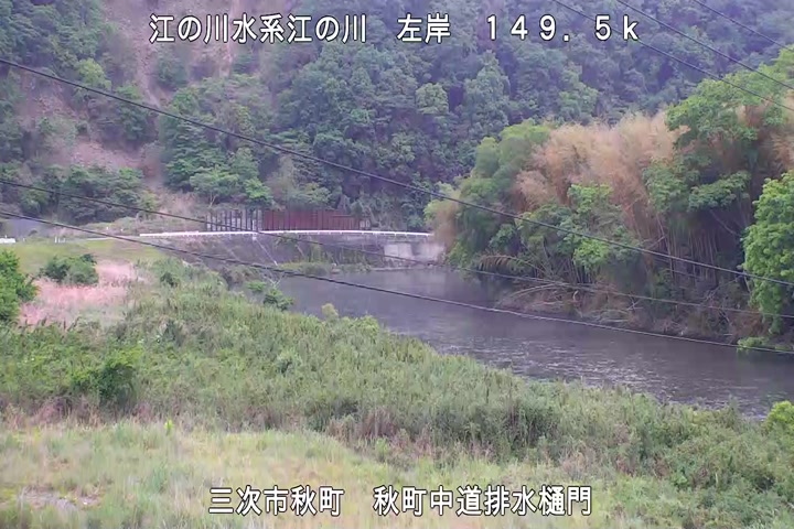 【CCTV】秋町（左岸　149.5k）