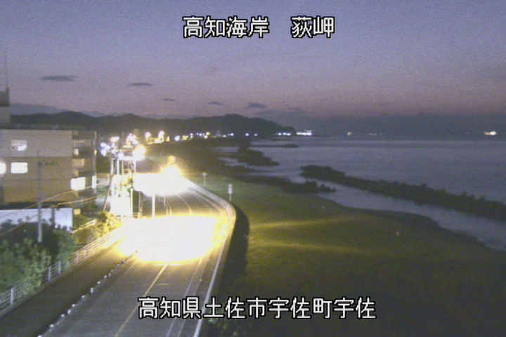 高知県の海ライブカメラ｢７仁淀川③※｣のライブ画像