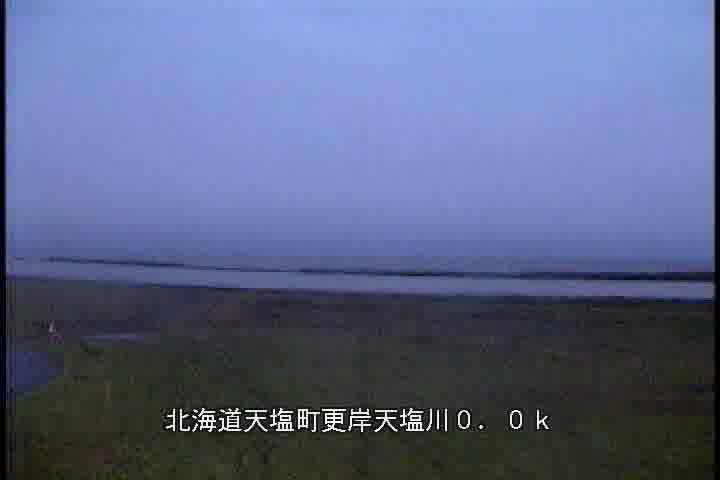 北海道の海ライブカメラ｢３天塩川左岸②｣のライブ画像